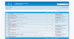 Desktop Screenshot of forums.logtalk.org